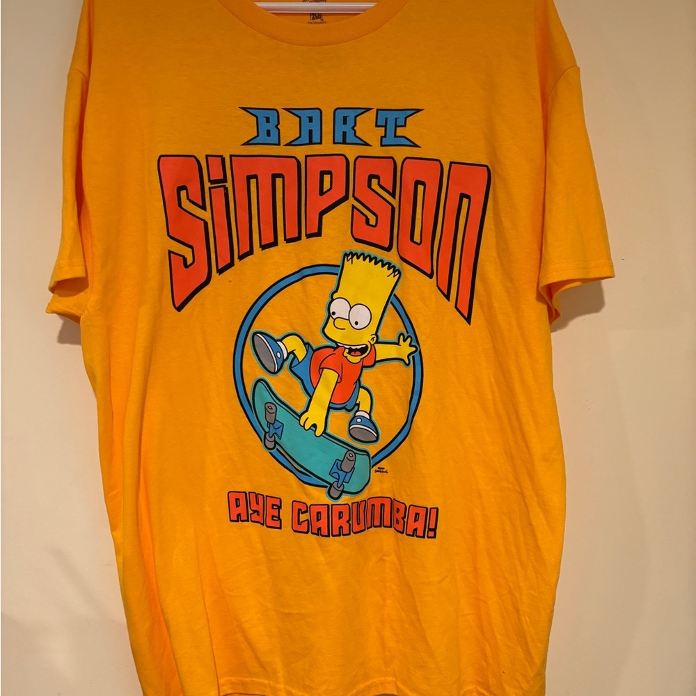 Bart Simpson Graphic Tee - Yellow